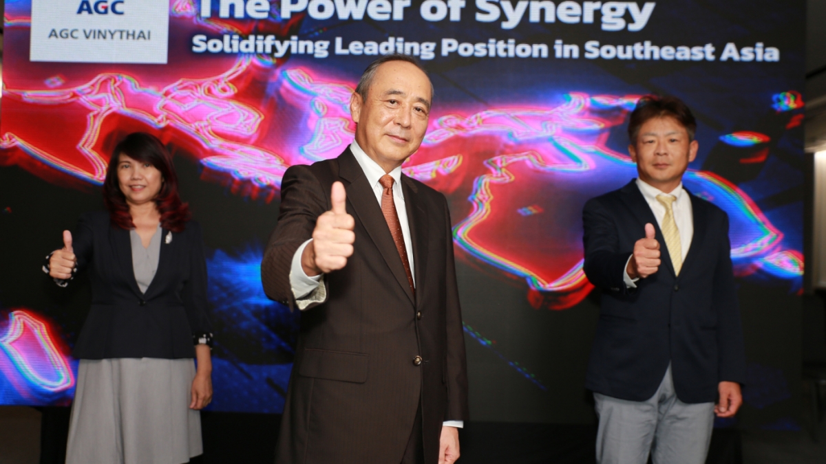 AGC Group ประกาศความสำเร็จควบรวม ไทยอาซาฮีเคมีภัณฑ์ และ วีนิไทย